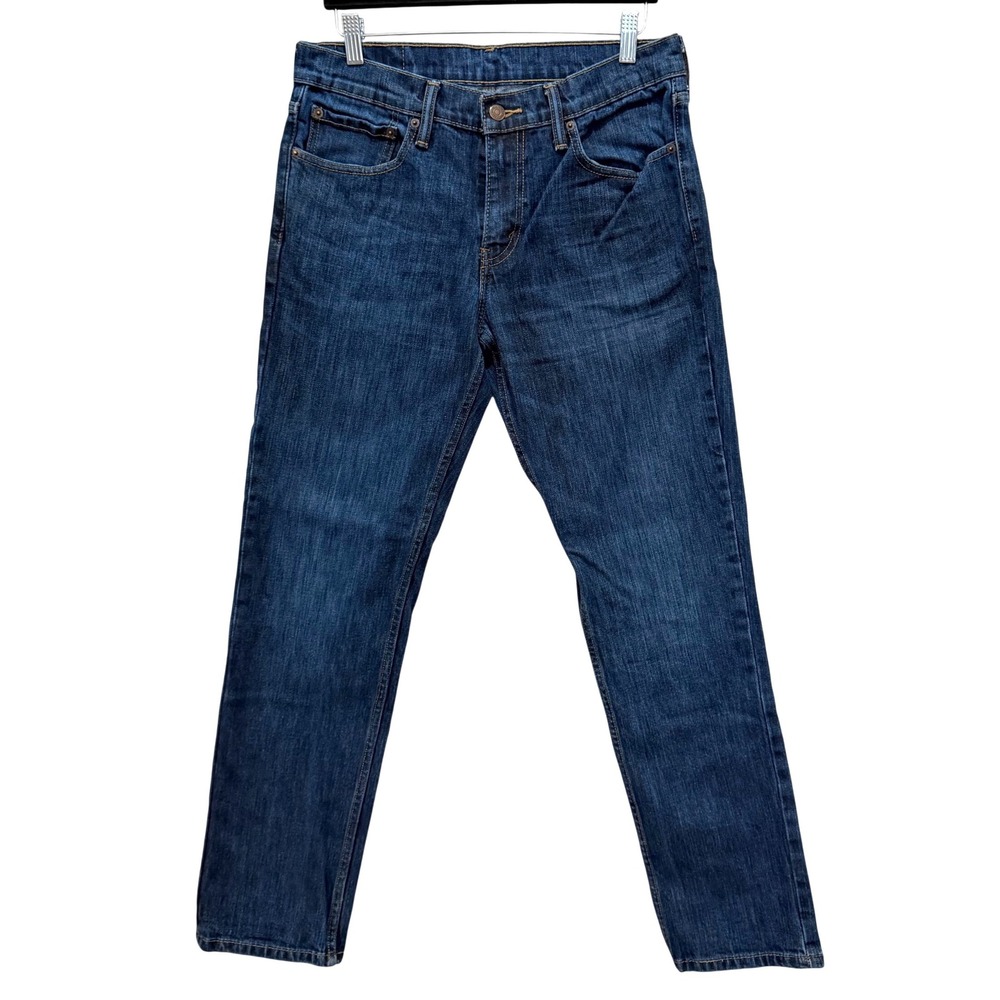 Levi Strauss Co 511 Slim Fit Jeans Dark Wash Blue Denim Mens W32‎ L32